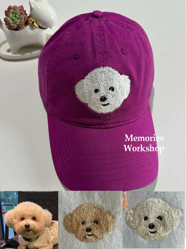 Customized embroidered hat for pets
