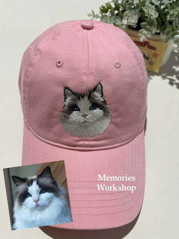 Customized embroidered hat for pets