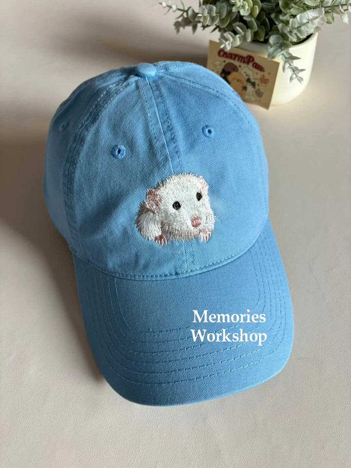 Customized embroidered hat for pets
