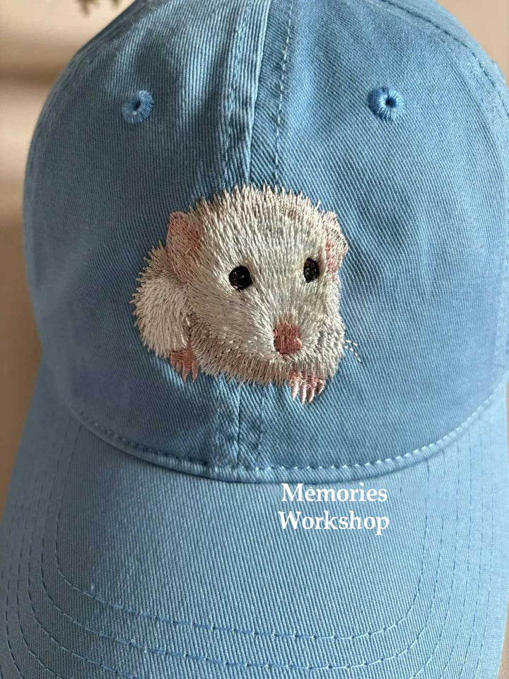 Customized embroidered hat for pets
