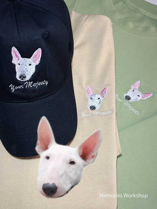 Customized embroidered T-shirts for pets