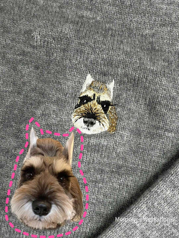 Customized embroidered T-shirts for pets