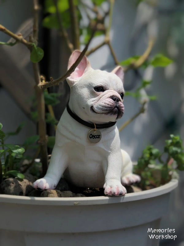 👉 Handmade ceramic pet figurine commemorative doll 🐕‍🦺