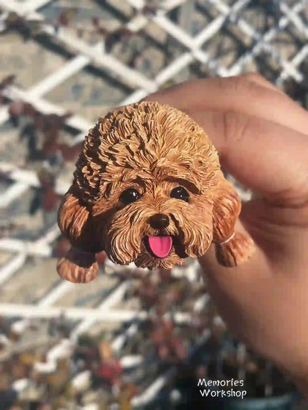 👉 Handmade ceramic pet figurine commemorative doll 🐕‍🦺